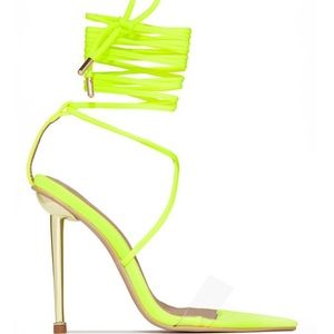 Strappy stilettos